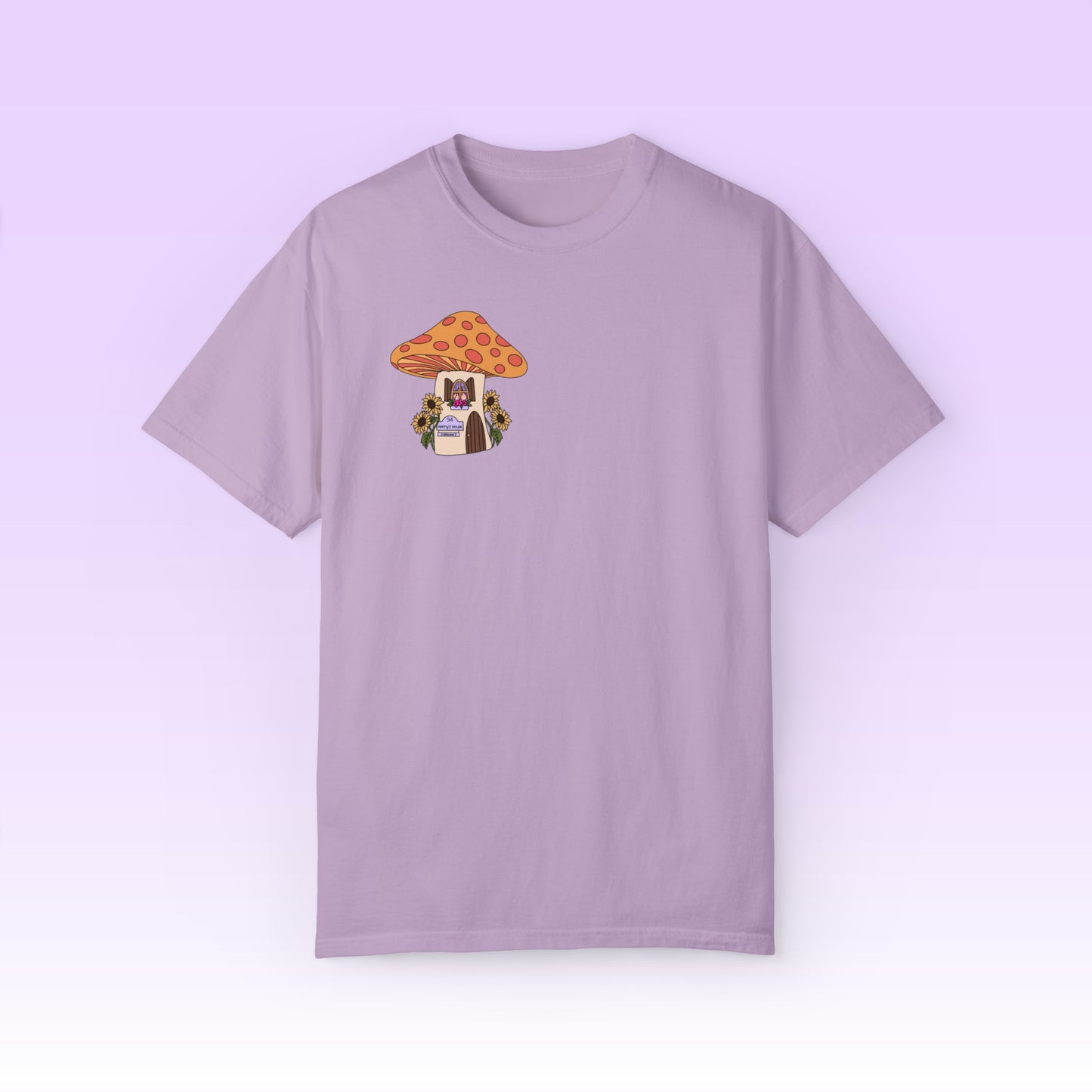 Mushroom House Tee (Comfort Colors)