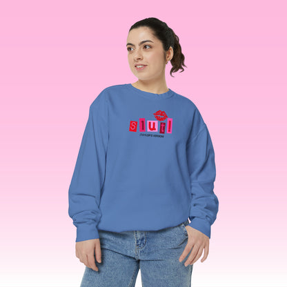 Slut! 1989 TV Crewneck (Comfort Colors)