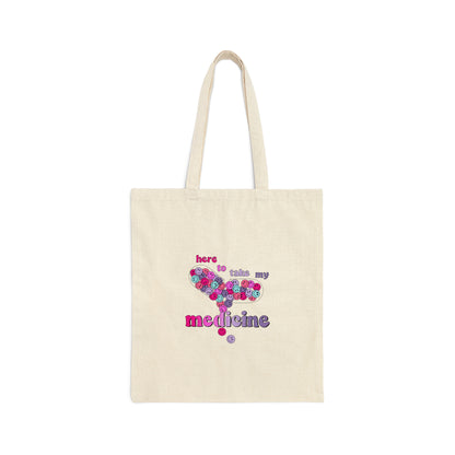 Medicine Cotton Canvas Tote Bag