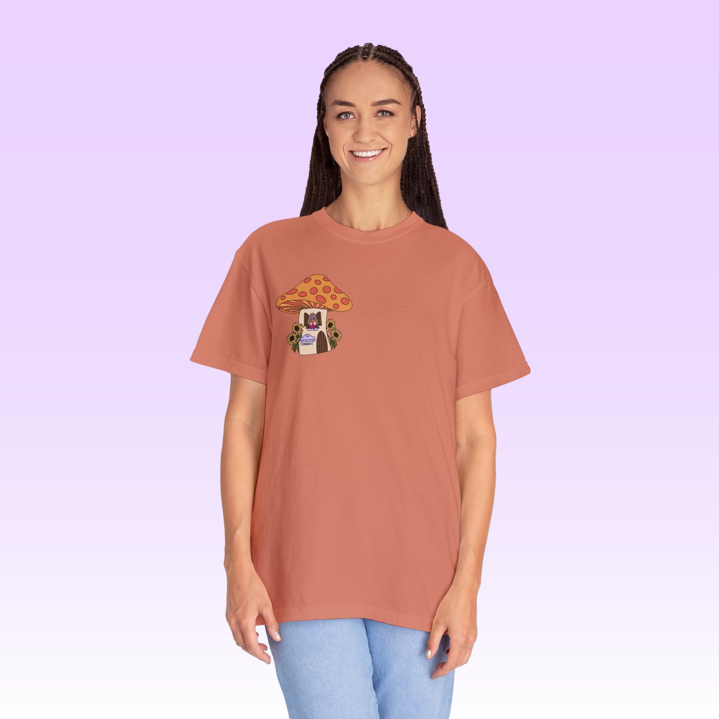 Mushroom House Tee (Comfort Colors)