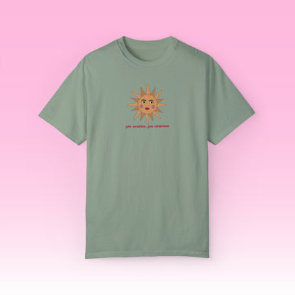 Sunshine, Temptress Tee (Comfort Colors)