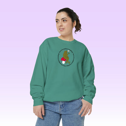 Love is Embarrassing Crewneck (Comfort Colors)