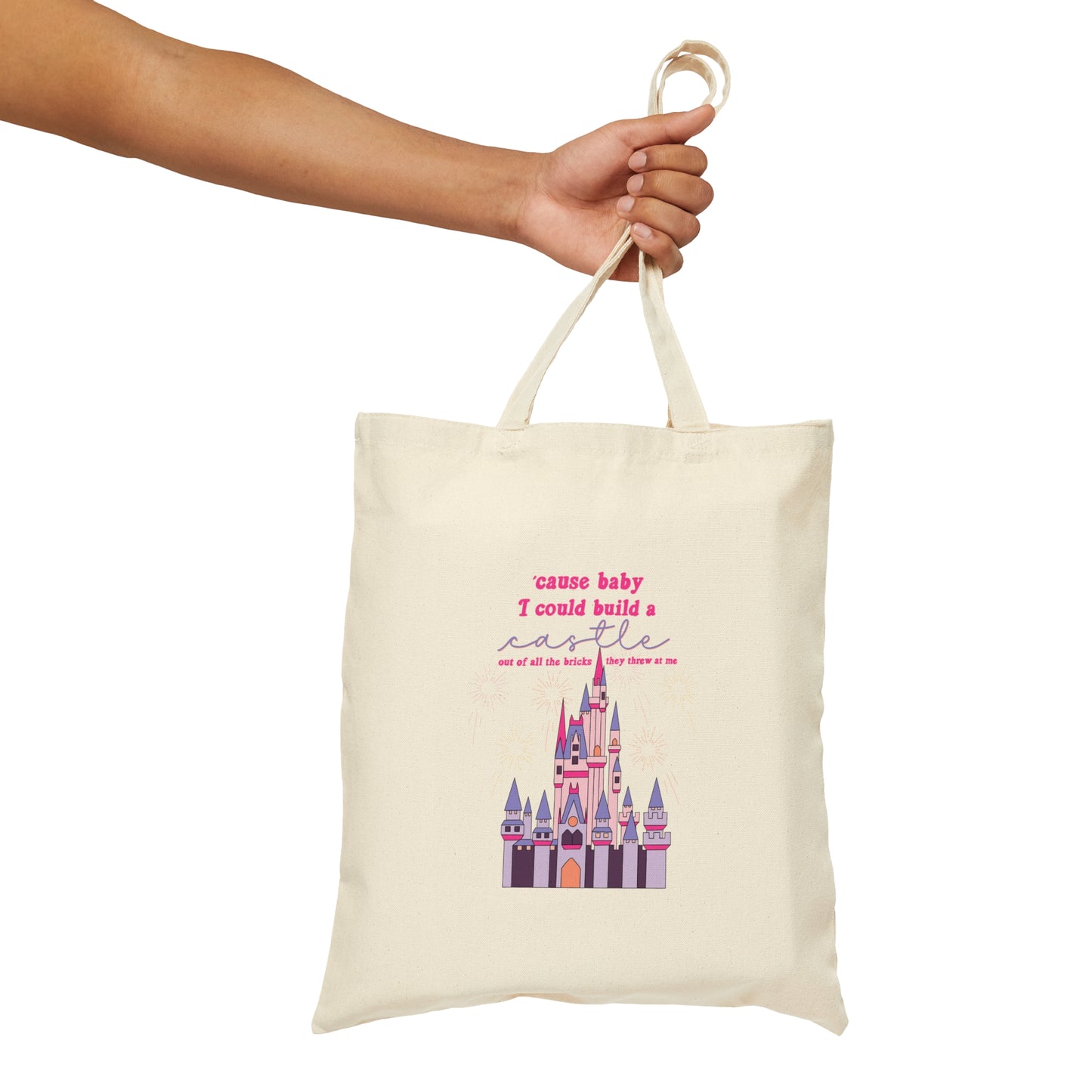 New Romantics Cotton Canvas Tote Bag