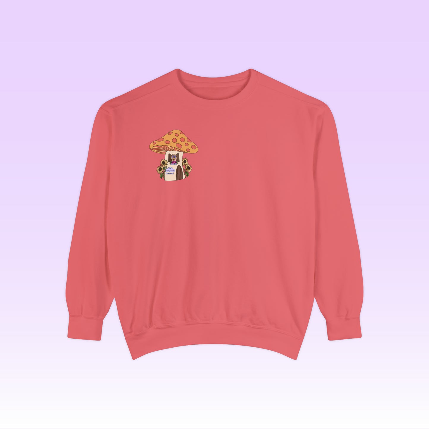 Mushroom House Crewneck (Comfort Colours)