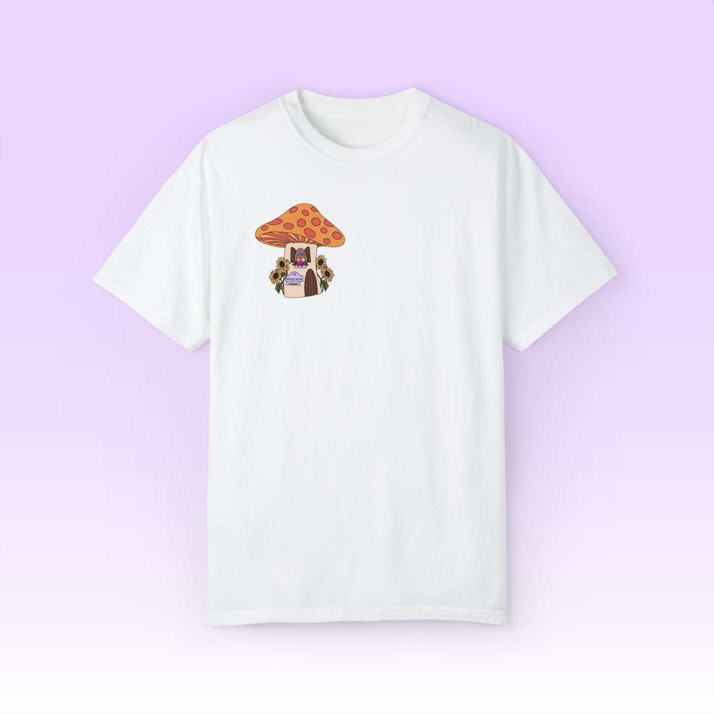 Mushroom House Tee (Comfort Colors)