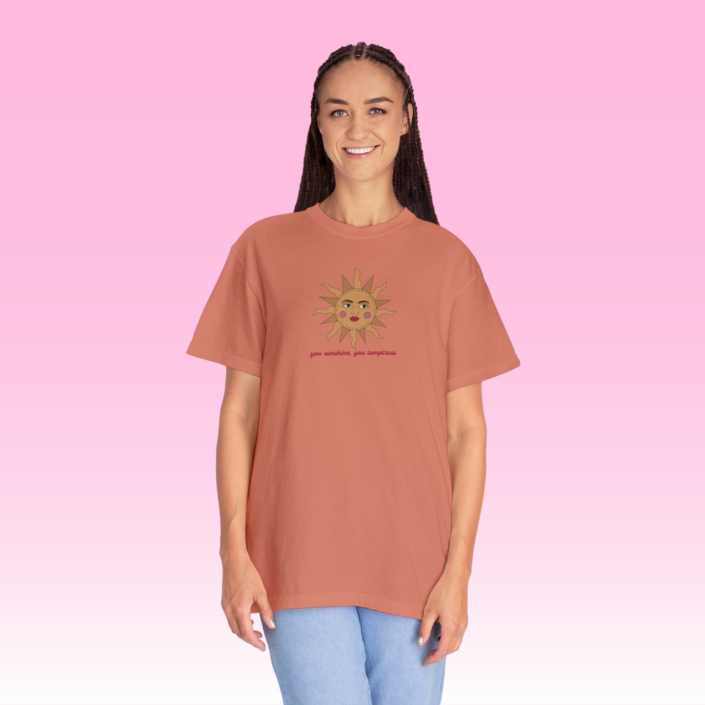 Sunshine, Temptress Tee (Comfort Colors)