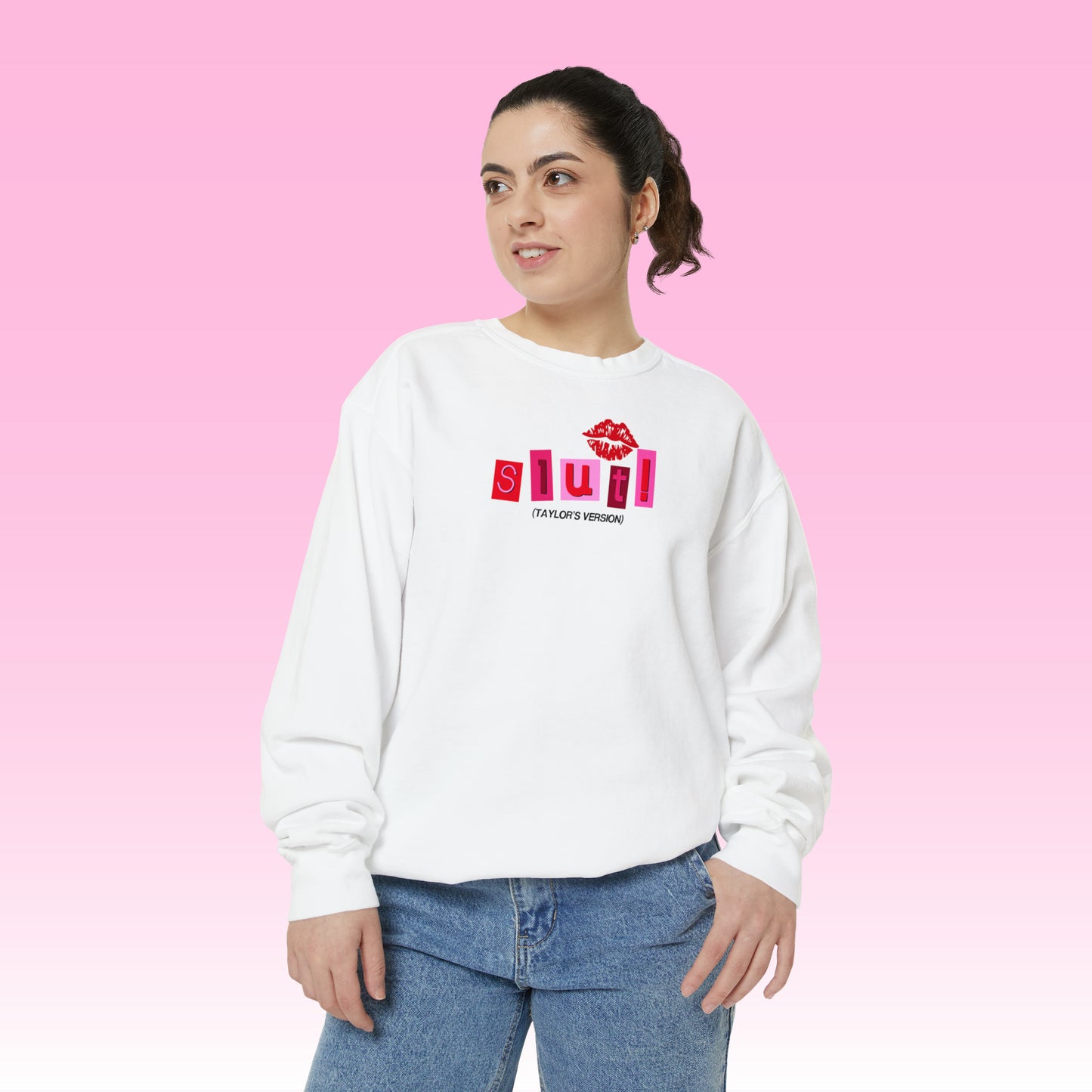 Slut! 1989 TV Crewneck (Comfort Colors)