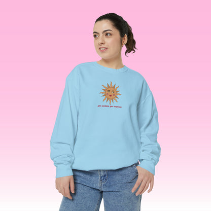 Sunshine, Temptress Crewneck (Comfort Colors)