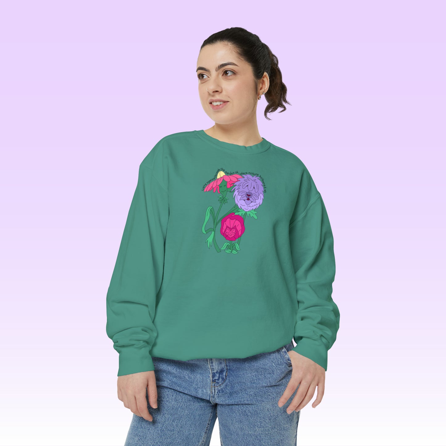 Sweet Creature in Wonderland Crewneck (Comfort Colors)