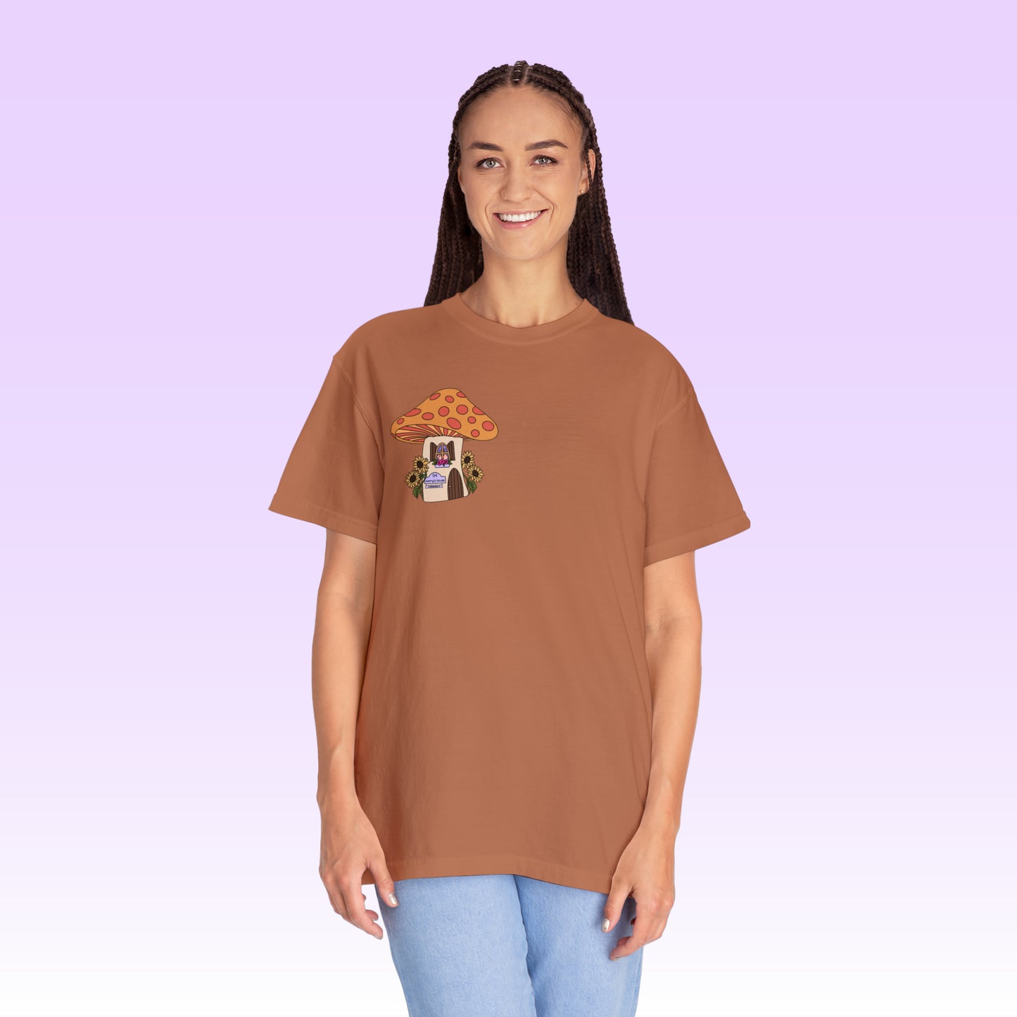 Mushroom House Tee (Comfort Colors)