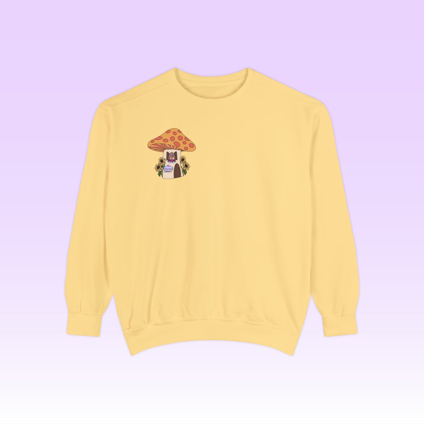 Mushroom House Crewneck (Comfort Colours)