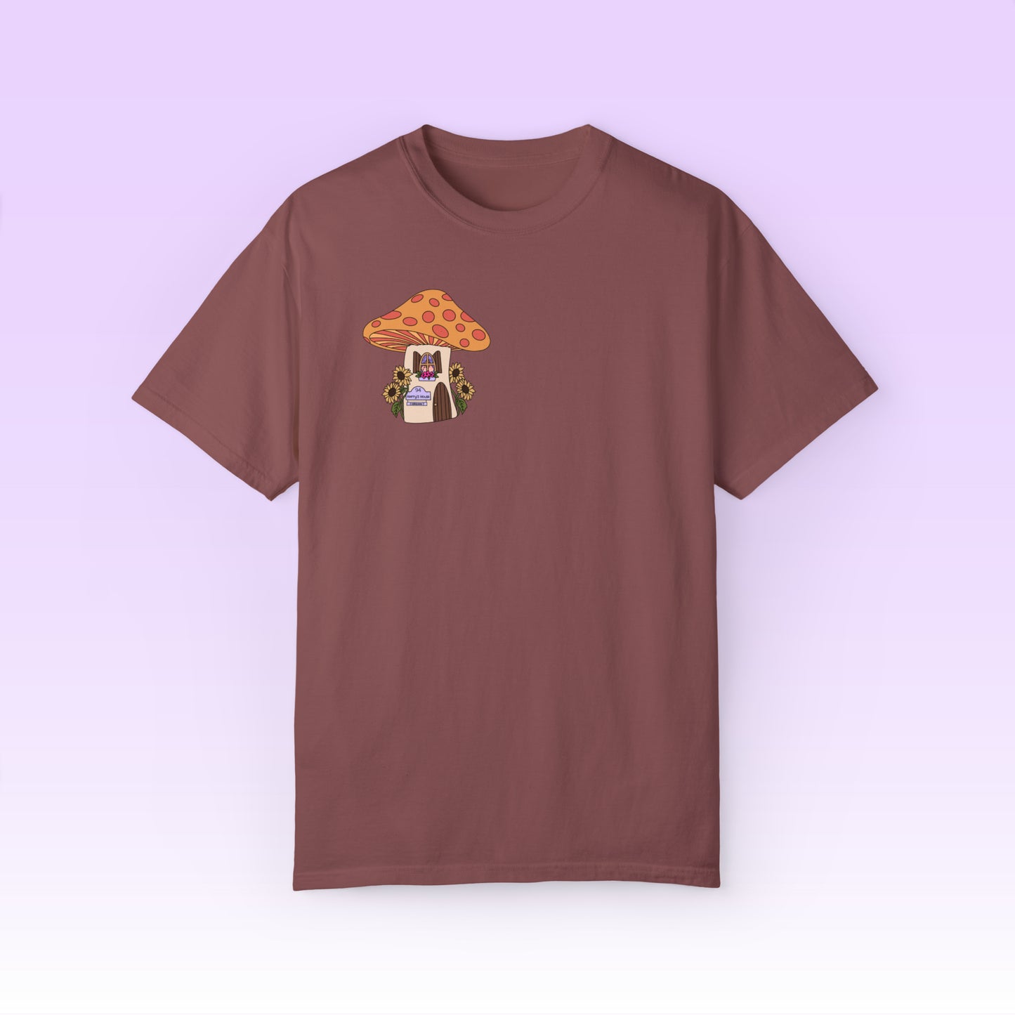 Mushroom House Tee (Comfort Colors)