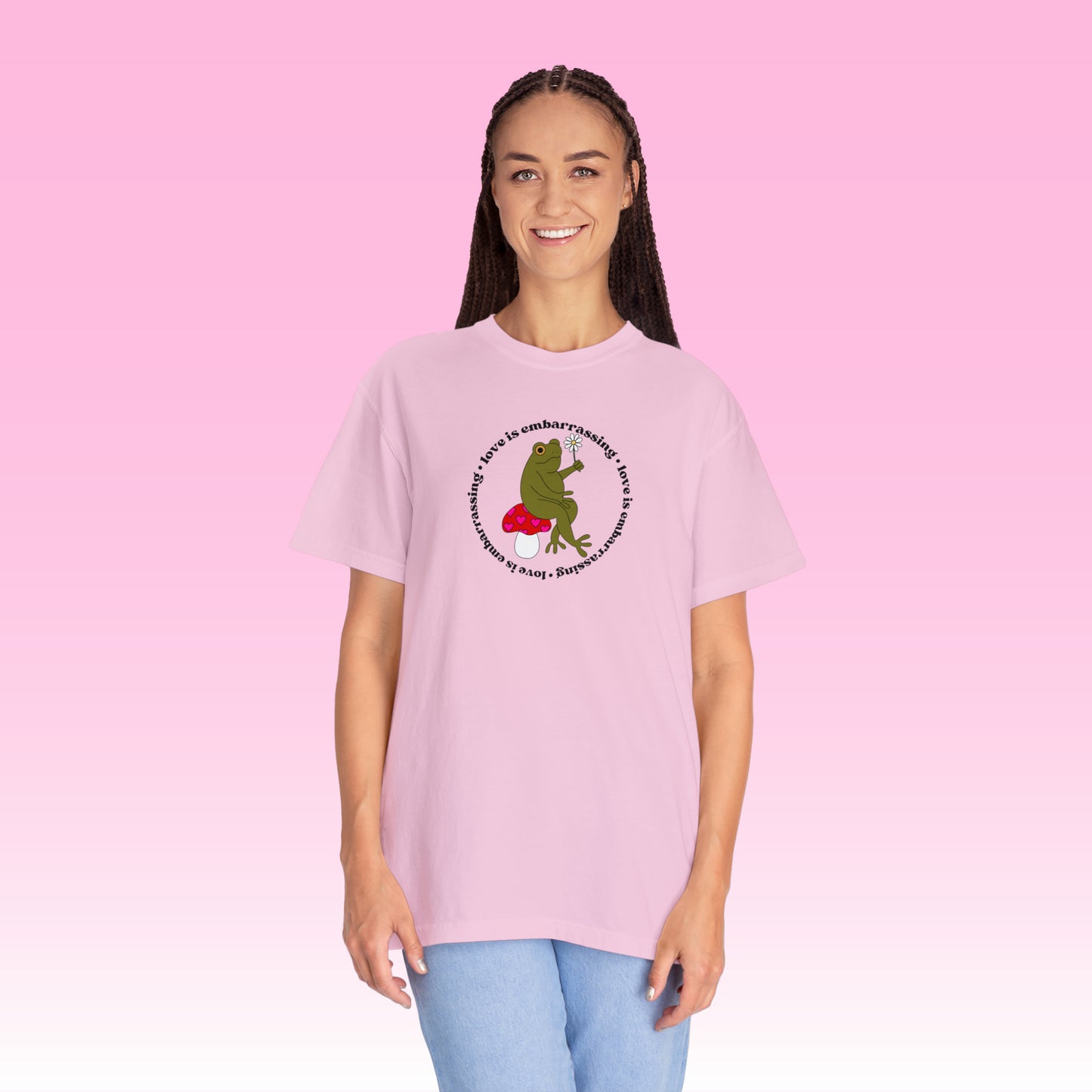 Love is Embarrassing Tee (Comfort Colors)