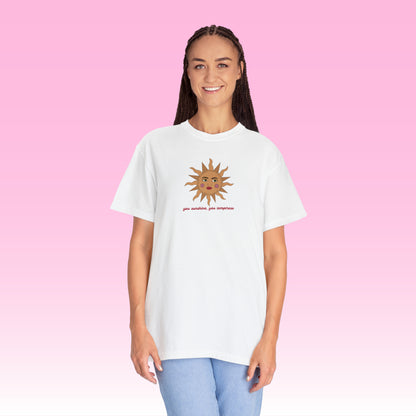 Sunshine, Temptress Tee (Comfort Colors)