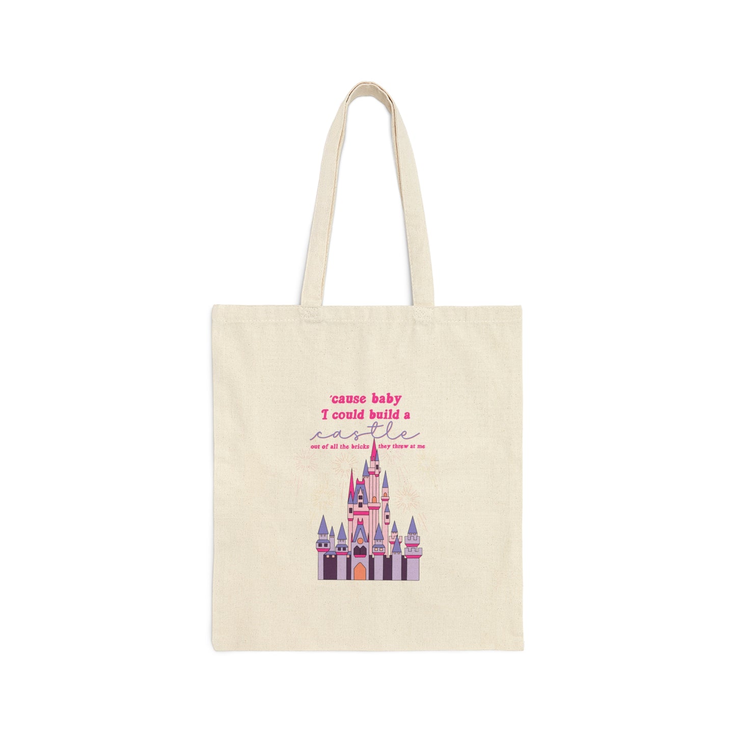 New Romantics Cotton Canvas Tote Bag