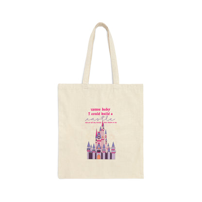 New Romantics Cotton Canvas Tote Bag