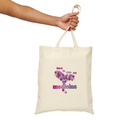 Medicine Cotton Canvas Tote Bag