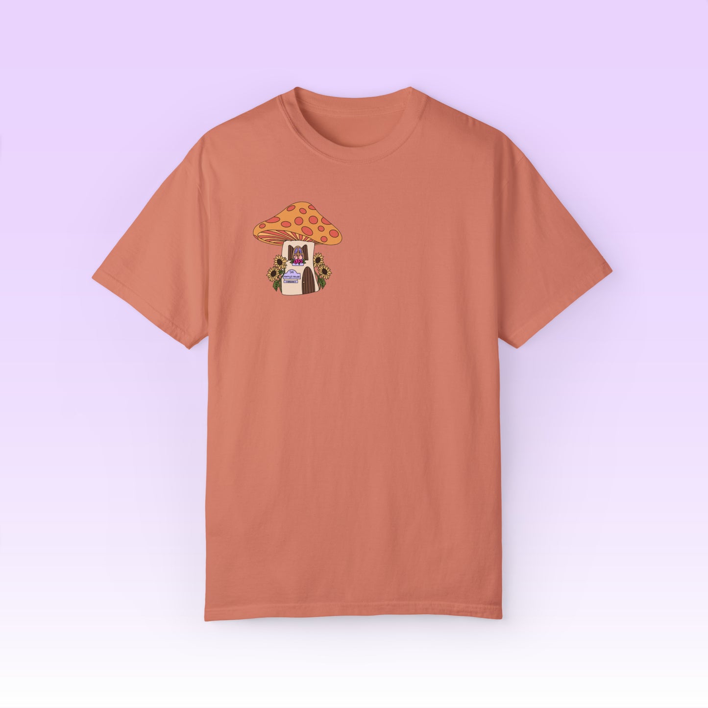 Mushroom House Tee (Comfort Colors)