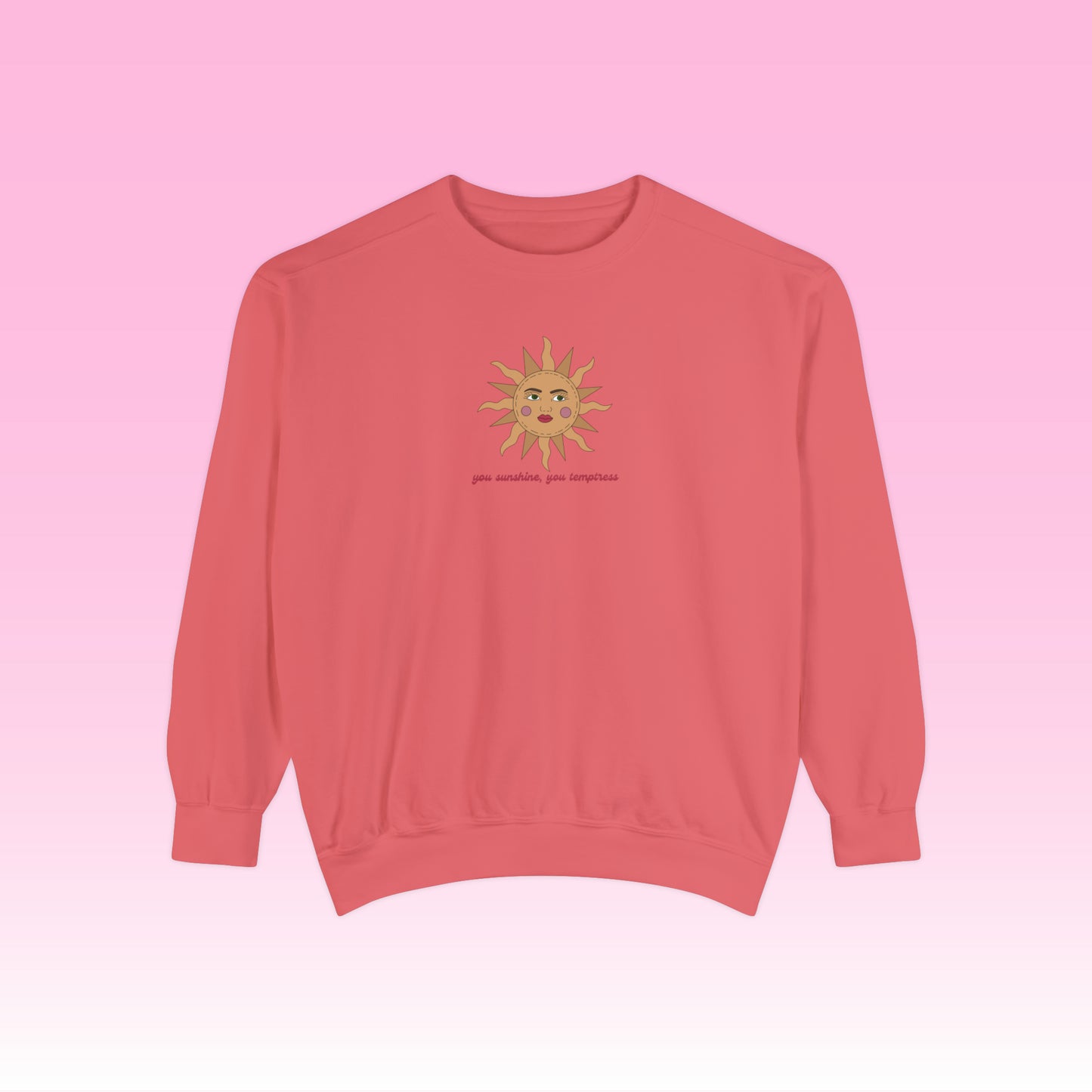 Sunshine, Temptress Crewneck (Comfort Colors)