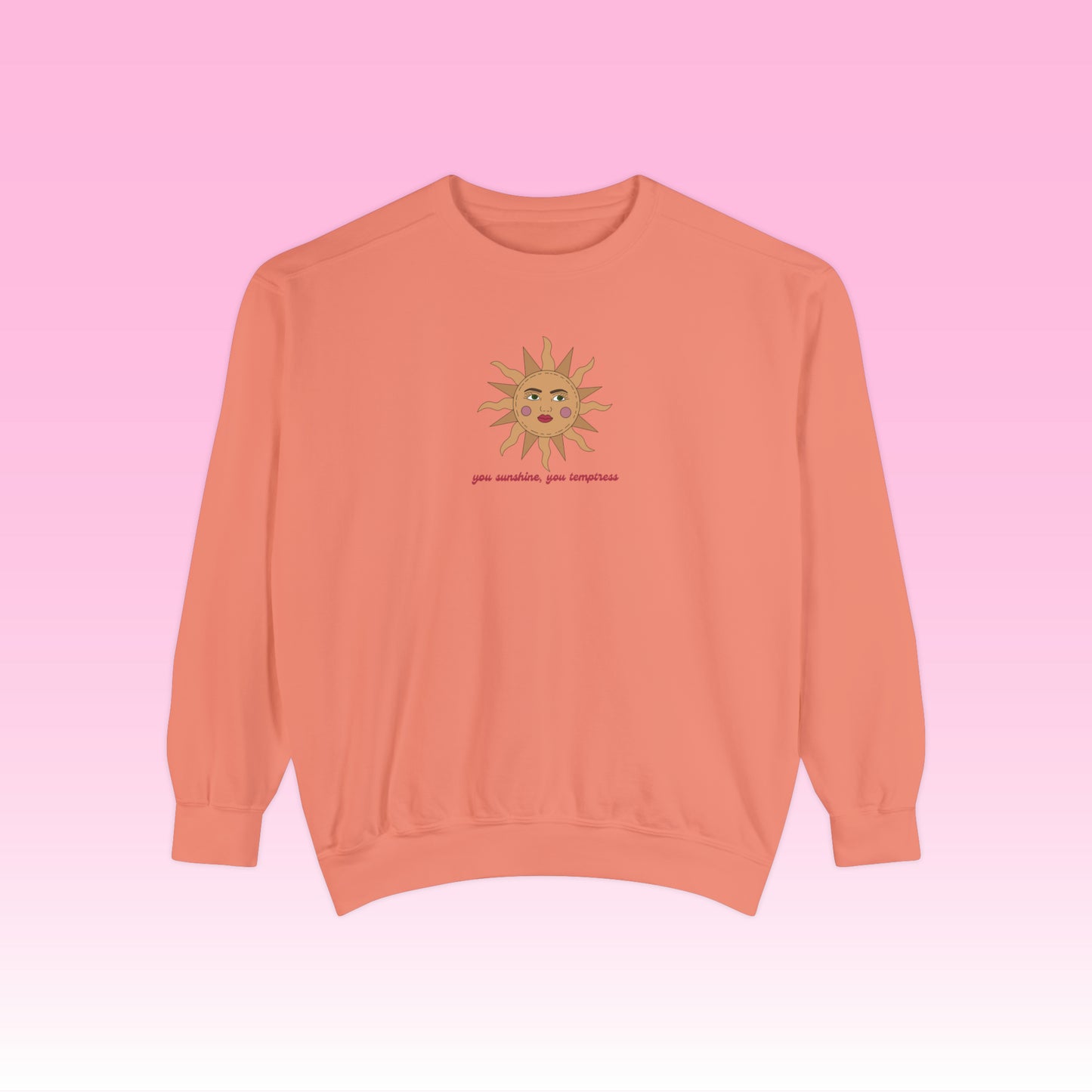 Sunshine, Temptress Crewneck (Comfort Colors)