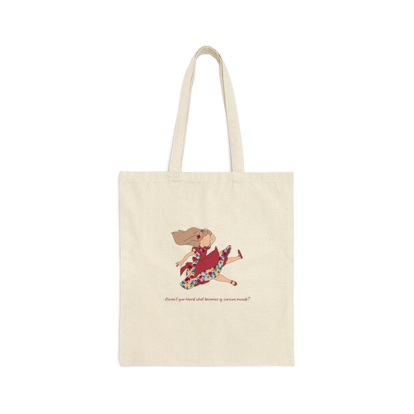 Surprise Songs Wonderland Cotton Canvas Tote Bag