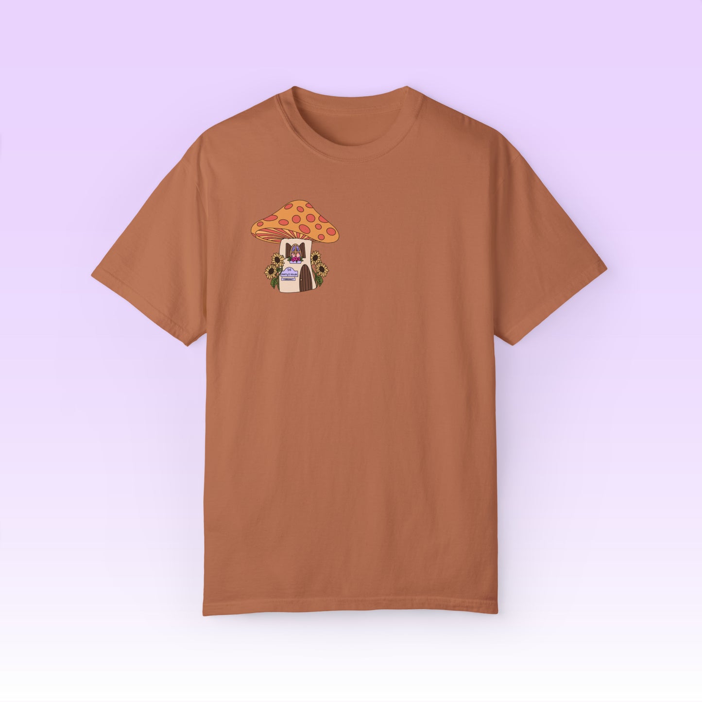 Mushroom House Tee (Comfort Colors)