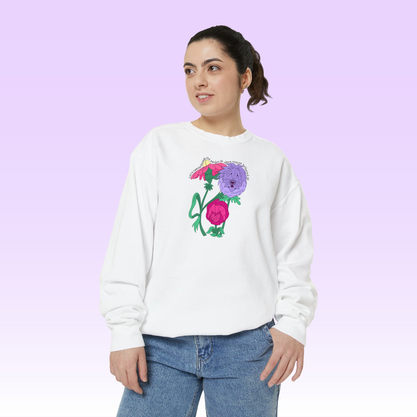 Sweet Creature in Wonderland Crewneck (Comfort Colors)