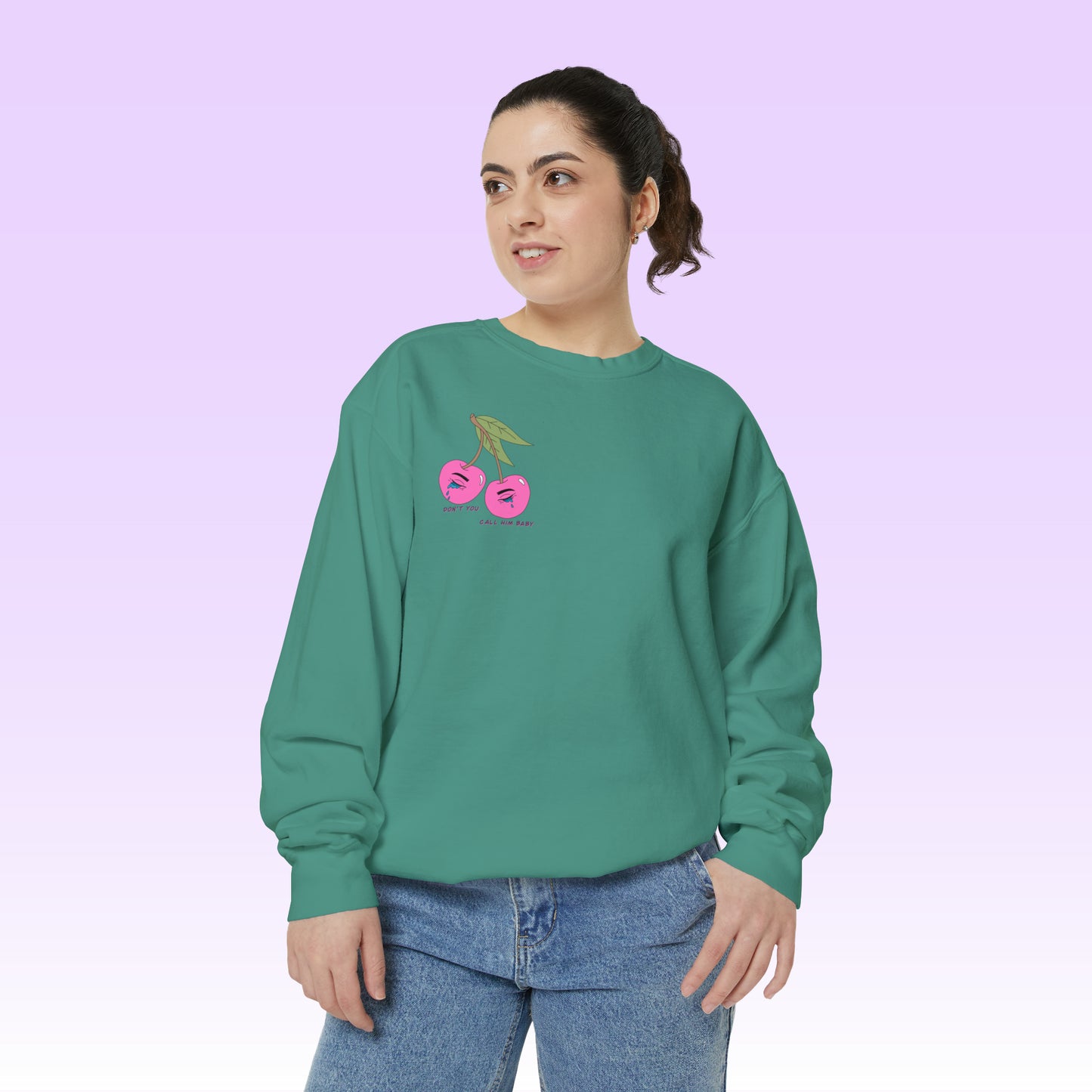 Cherry Crewneck (Comfort Colors)