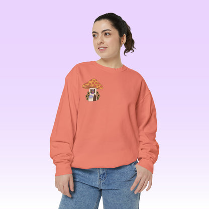 Mushroom House Crewneck (Comfort Colours)