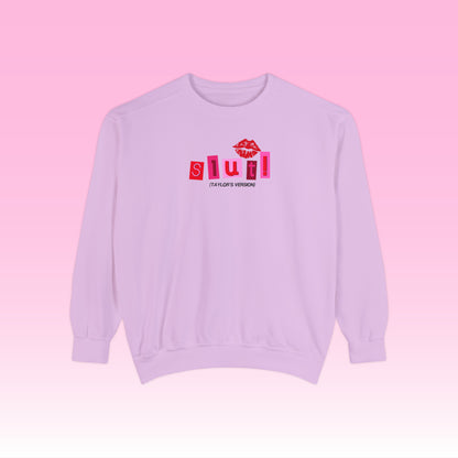 Slut! 1989 TV Crewneck (Comfort Colors)