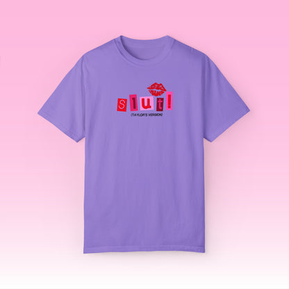 Slut! 1989 TV Tee (Comfort Colors)