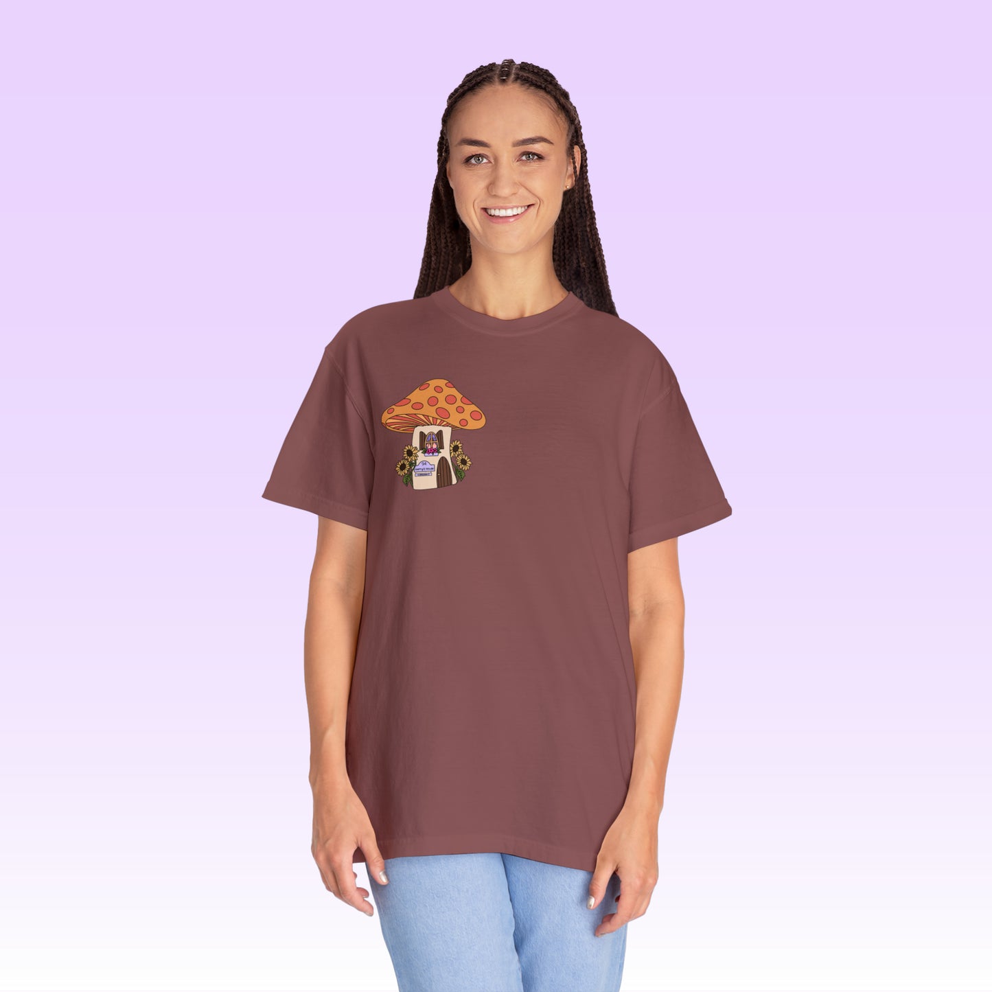 Mushroom House Tee (Comfort Colors)