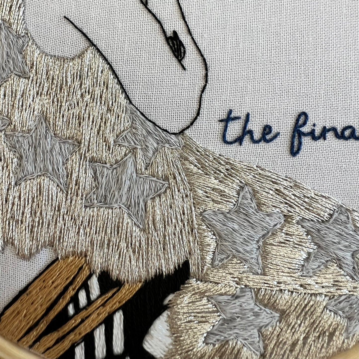 The Final Show - Hand Embroidered Decor