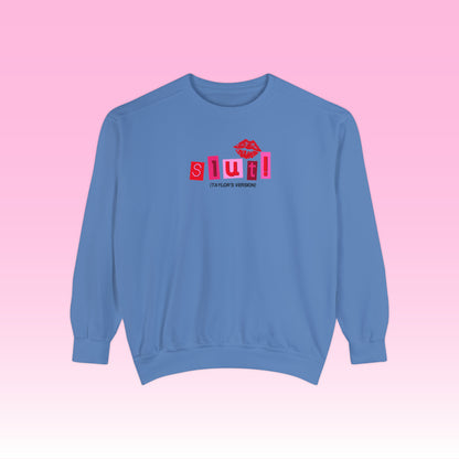 Slut! 1989 TV Crewneck (Comfort Colors)