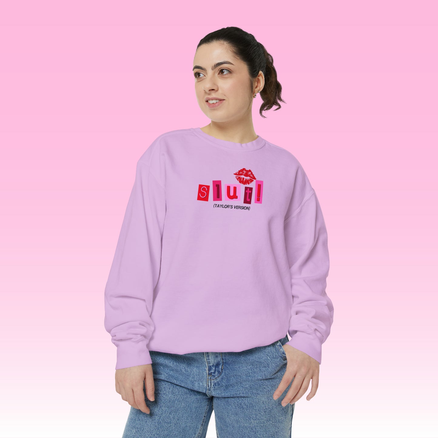 Slut! 1989 TV Crewneck (Comfort Colors)