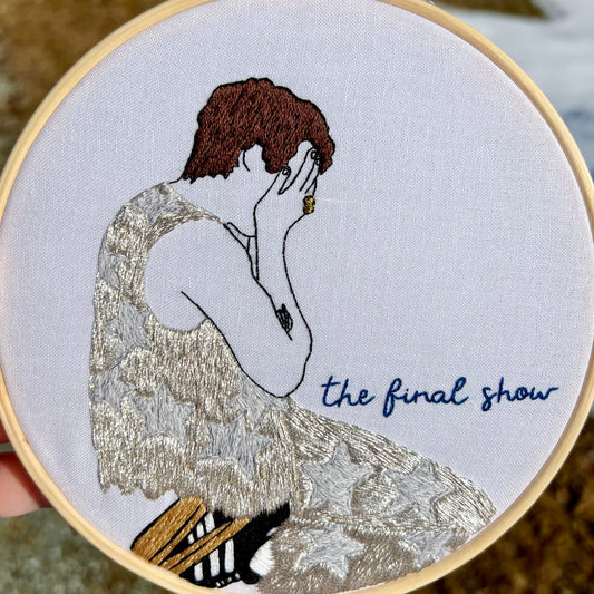 The Final Show - Hand Embroidered Decor