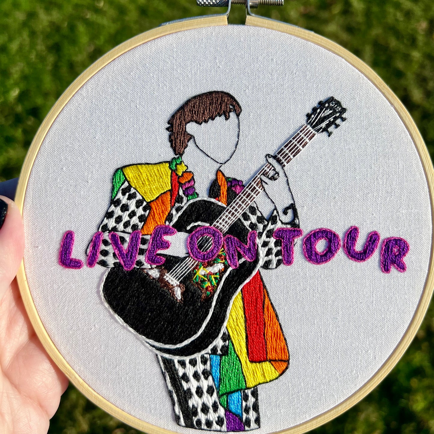 Barcelona Live 2018 - Hand Embroidered Decor