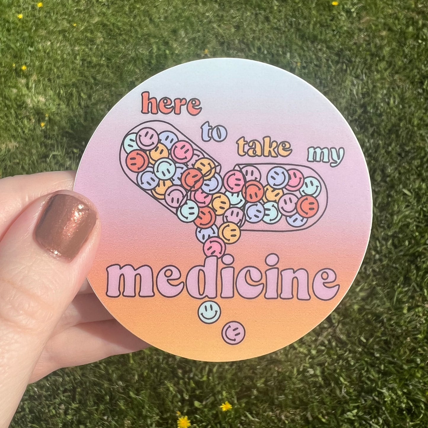 Medicine Sticker