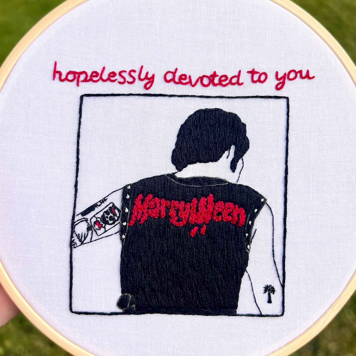 Halloween Embroidery Template Bundle of Four (Dorothy, Clown, Grease)