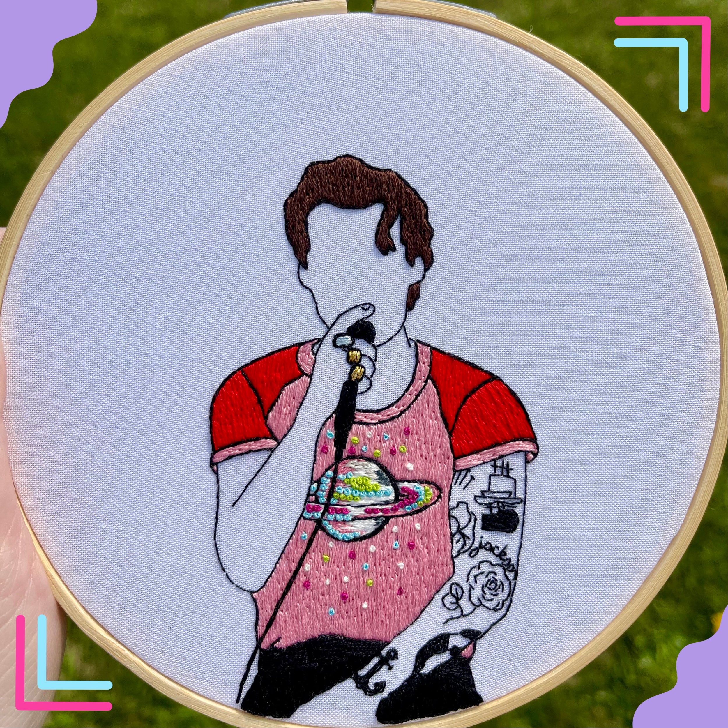【amour様】planet3rd hand embroidery best Dimension 9 inches Engagement Hoop #embroidery