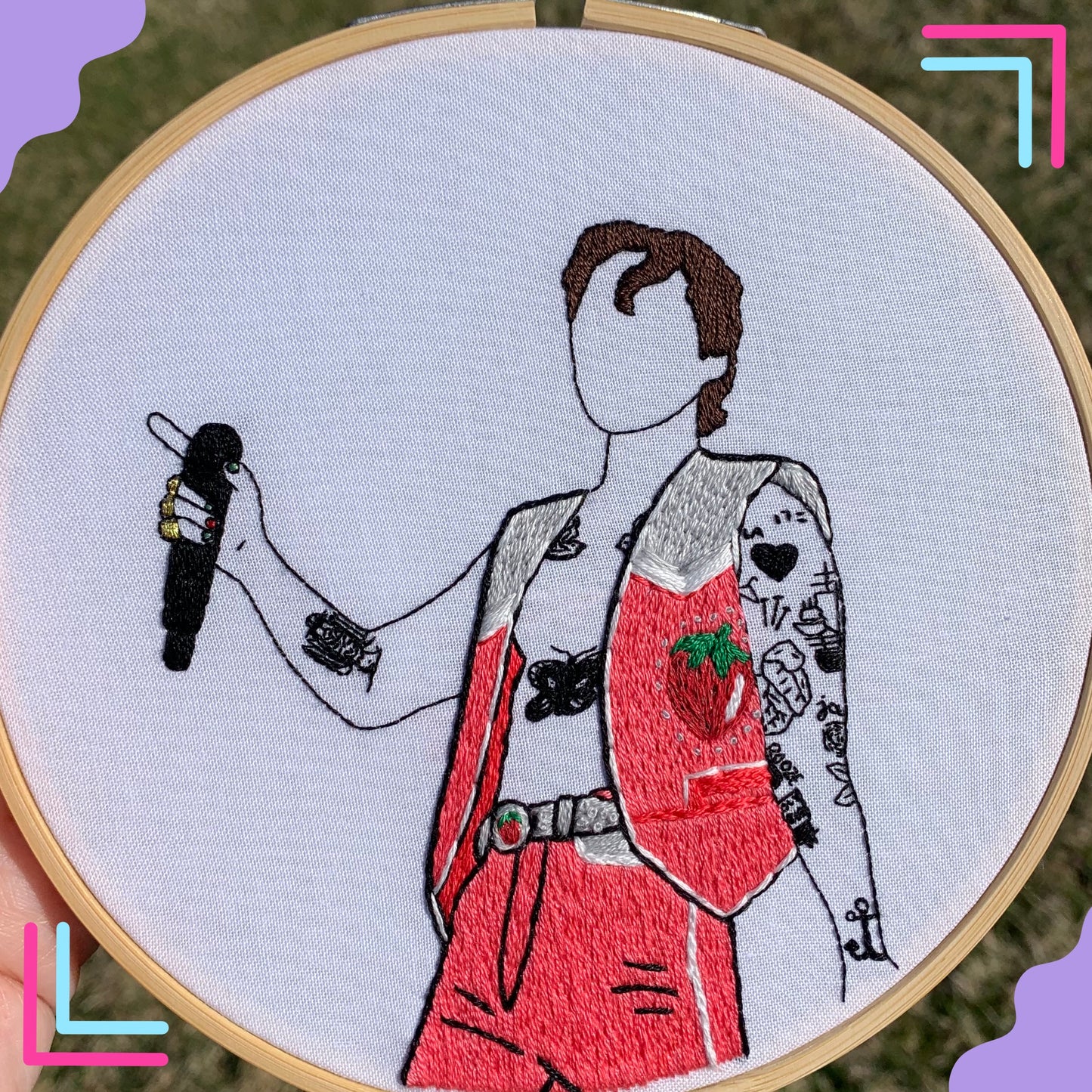 Music Festival Weekend Two Embroidery Template